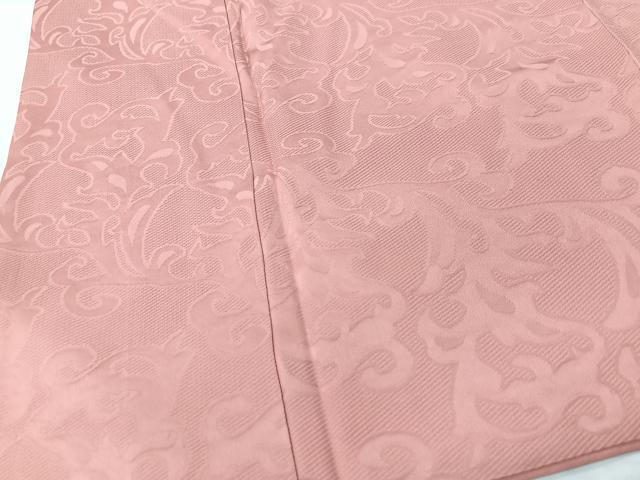 平和屋着物■上質な色無地　花唐草地紋　虹色　正絹　逸品　CABK9806xe