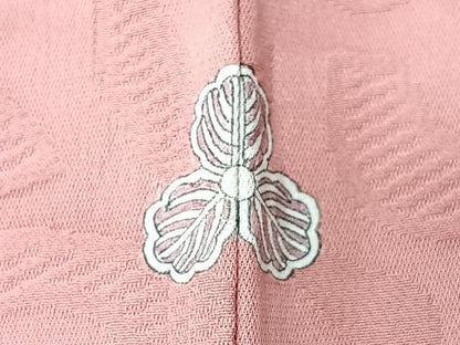 平和屋着物■上質な色無地　花唐草地紋　虹色　正絹　逸品　CABK9806xe