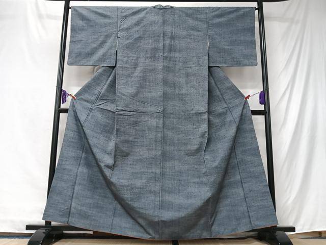 平和屋着物■上質な紬　霞文　正絹　逸品　CABK9810xe