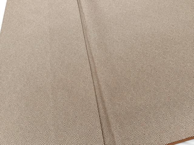 平和屋着物■江戸小紋　鮫小紋柄　正絹　逸品　CABK9812xe