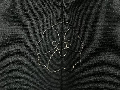 平和屋着物■豪華黒留袖　寿光織　風景文　暈し染め　金彩　正絹　逸品　CABK9813xe