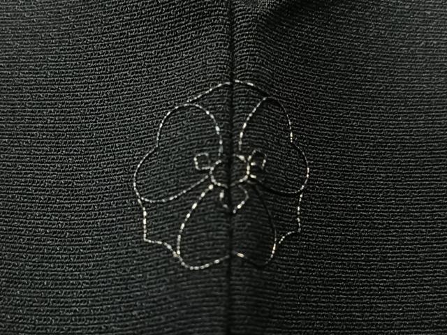 平和屋着物■豪華黒留袖　寿光織　風景文　暈し染め　金彩　正絹　逸品　CABK9813xe