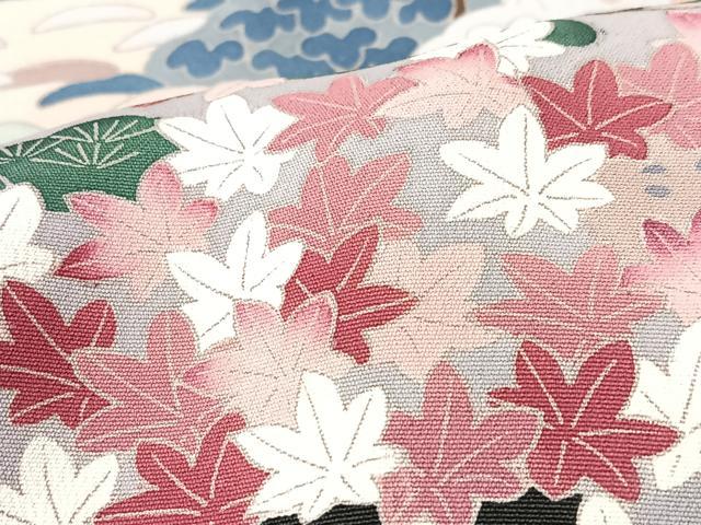 平和屋着物■豪華黒留袖　作家物　風景文　正絹　逸品　CABK9814xe