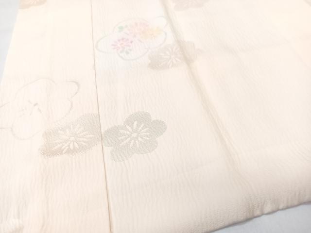 平和屋着物■長襦袢　袷　舞花文　正絹　逸品　CABK9828xe