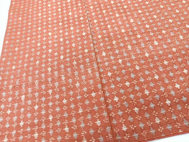 平和屋着物■上質な紬　抽象文　正絹　逸品　CABK9830xe