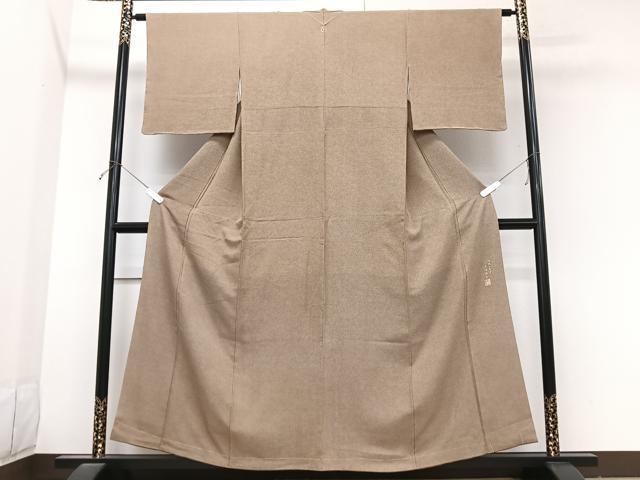 平和屋着物■伝統工芸士　石塚健吉　江戸小紋　鮫小紋柄　正絹　逸品　未使用　CABK9843xe