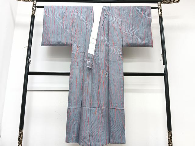 平和屋着物■長襦袢　無双仕立て　絞り　立涌文　半衿刺繍　正絹　逸品　CABK9847xe