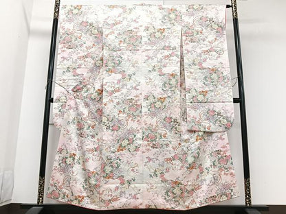 平和屋着物■豪華振袖　花車文　金彩　正絹　逸品　CABK9858xe