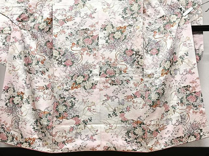 平和屋着物■豪華振袖　花車文　金彩　正絹　逸品　CABK9858xe