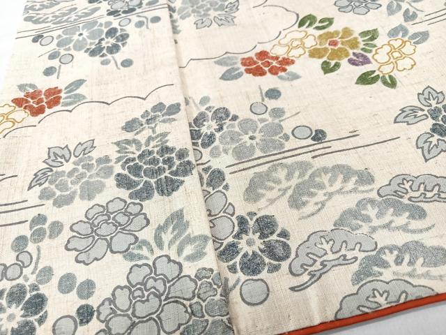 平和屋着物■上質な紬　松竹梅　正絹　逸品　CABK9879xe