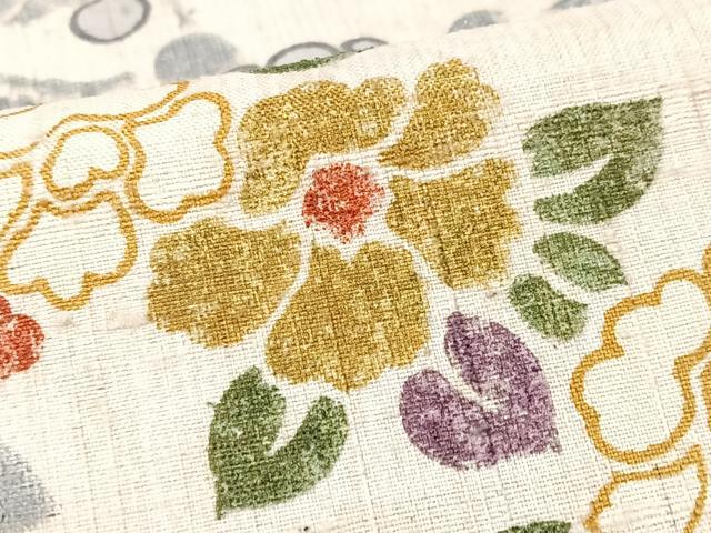 平和屋着物■上質な紬　松竹梅　正絹　逸品　CABK9879xe