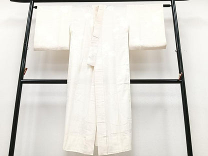 平和屋着物■長襦袢　無双仕立て　宝尽し地紋　正絹　逸品　CABK9901xe
