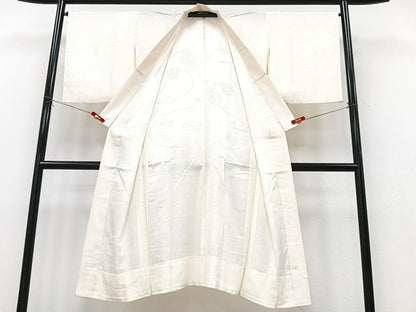 平和屋着物■長襦袢　無双仕立て　宝尽し地紋　正絹　逸品　CABK9901xe