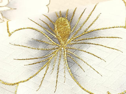 平和屋着物■訪問着　手描き　駒刺繍　枝花文　暈し染め　金彩　正絹　逸品　CABK9922xe