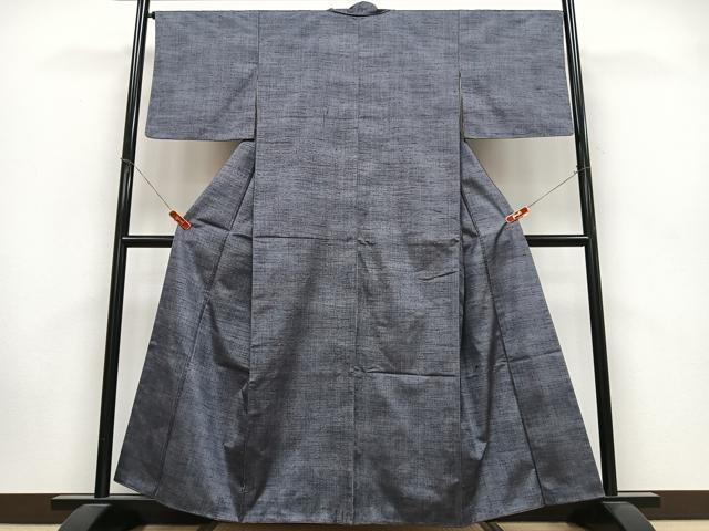 平和屋着物■上質な紬　霞文　正絹　逸品　CABK9925xe