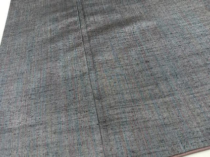 平和屋着物■上質な紬　霞文　正絹　逸品　CABK9925xe