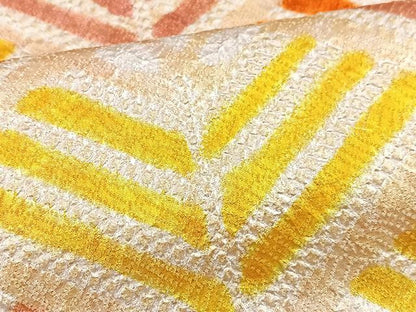 平和屋着物■訪問着　絞り　松文　正絹　逸品　CABK9926xe