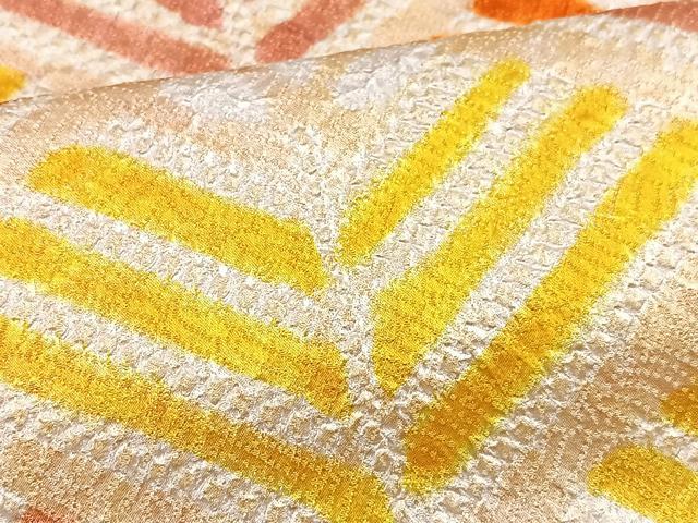 平和屋着物■訪問着　絞り　松文　正絹　逸品　CABK9926xe