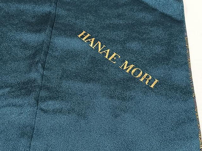 平和屋着物■森英恵・HANAE MORI　訪問着　刺繍　立波文　金彩　正絹　逸品　CABK9929xe