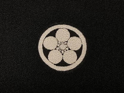 平和屋着物■豪華黒留袖　駒刺繍　獅子文　正絹　逸品　CABK9947xe