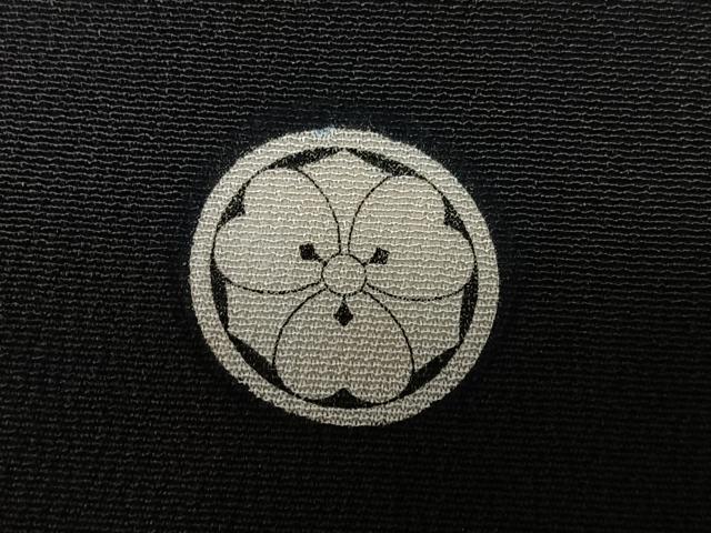 平和屋着物■豪華黒留袖　刺繍　草花文　金銀彩　正絹　逸品　CABK9954xe