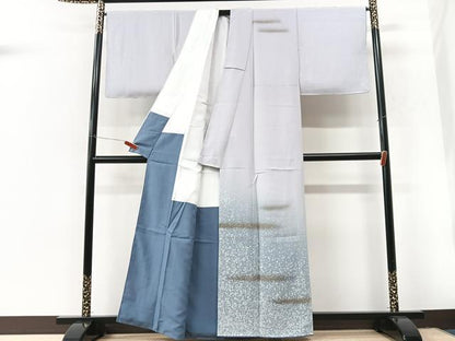 平和屋着物■訪問着　霞文　暈し染め　正絹　逸品　未使用　CABK9976xe