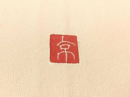 平和屋着物●訪問着　友禅　作家物　風景花文　暈し染め　正絹　逸品　未使用　CABL0033vp