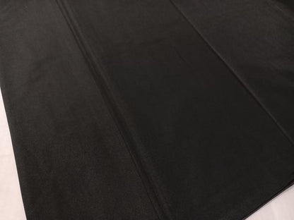 平和屋着物●男性 黒紋付・羽織セット 正絹 逸品 CABL0042vp