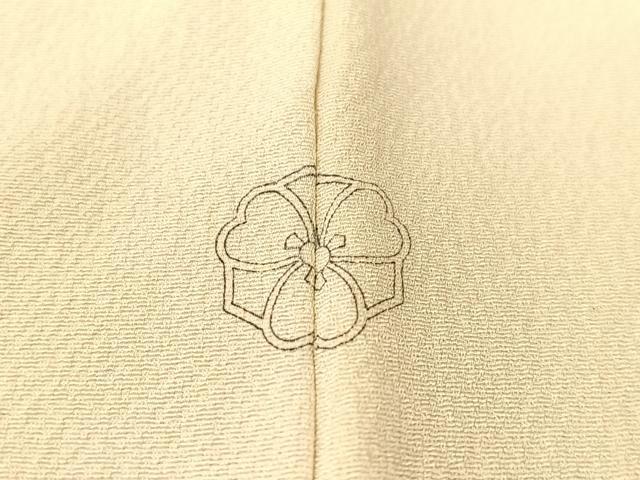 平和屋着物●京友禅の第一人者　松井青々　訪問着　駒刺繍　絞り　霞草花文　金銀彩　正絹　逸品　CABL0077vp