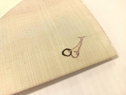 平和屋着物●六通柄袋帯　すくい織　すずめ　金通し地　正絹　逸品　未使用　CABL0202vp