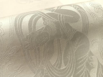 平和屋着物●西陣　全通柄　本袋帯　法隆寺金道小幡紋図　証紙付き　正絹　逸品　未使用　CABL0209vp