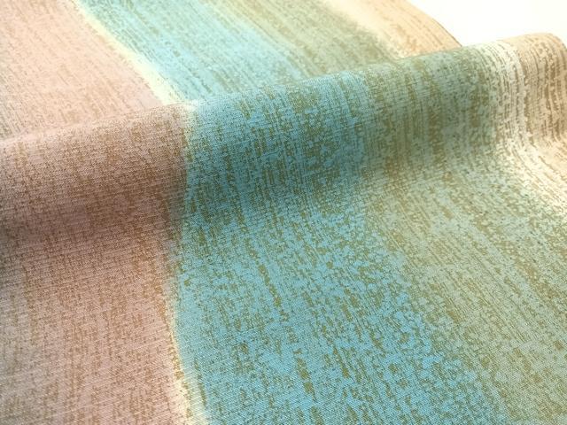 平和屋着物●両面　全通柄袋帯　よろけ縞　やまと誂製　正絹　逸品　未使用　CABL0242vp