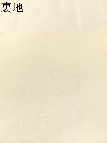平和屋着物●六通柄袋帯　唐織　流水花丸文　金銀糸　正絹　逸品　CABL0275vp