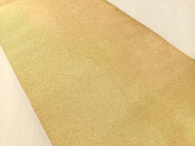 平和屋着物●国際的伝統工芸作家 十二代・藤林徳扇 苑寿 両面 全通柄袋帯 綴れ 駒刺繍 ワンポイント 雲取り文 金銀糸 正絹 逸品 CABL0314vp