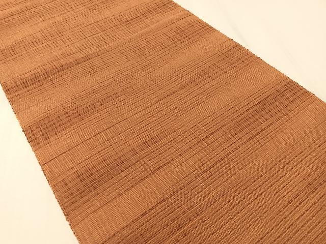平和屋着物●本場筑前博多織　八寸名古屋帯　霞文　正絹　逸品　CABL0349vp