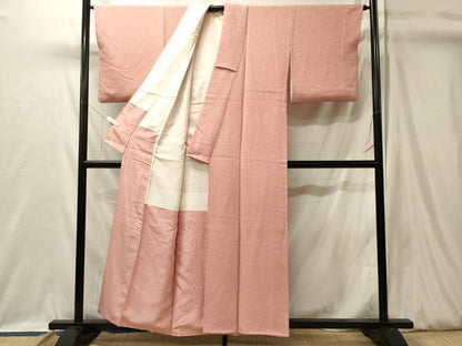 平和屋着物■上質な色無地　虹色　正絹　逸品　CABL0413oy