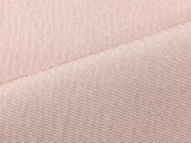 平和屋着物■上質な色無地　撫子色　正絹　逸品　未使用　CABL0428oy