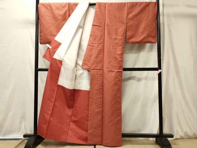 平和屋着物■上質な紬　十字絣　正絹　逸品　CABL0430oy