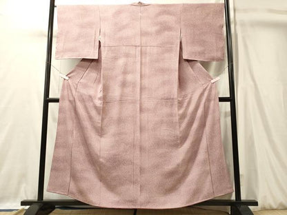 平和屋着物■上質な小紋　大小霰　暈し染め　正絹　逸品　CABL0431oy