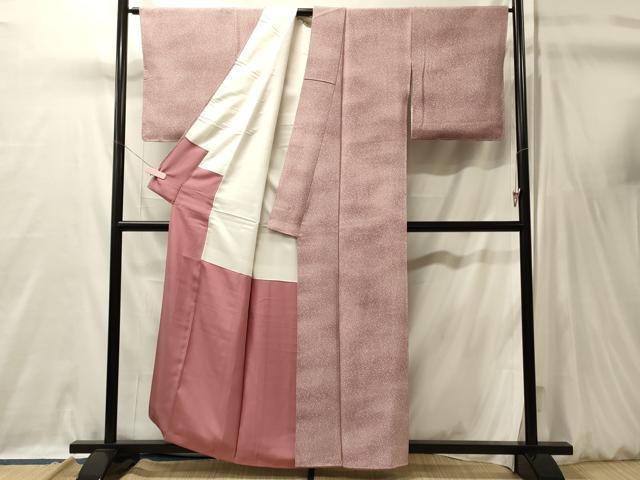 平和屋着物■上質な小紋　大小霰　暈し染め　正絹　逸品　CABL0431oy