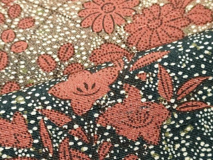 平和屋着物■訪問着　草花文　暈し染め　正絹　逸品　CABL0440oy