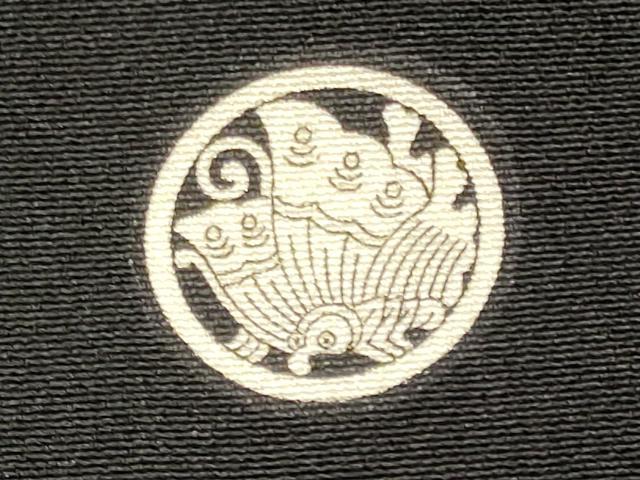 平和屋着物■豪華黒留袖　御所車草花文　暈し染め　銀彩　正絹　逸品　CABL0478oy