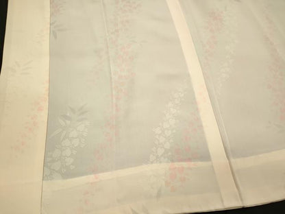 平和屋着物■長襦袢　無双仕立て　藤花房　正絹　逸品　CABL0482oy