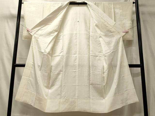 平和屋着物■長襦袢　袷　立波吉祥地紋　正絹　逸品　未使用　CABL0515oy