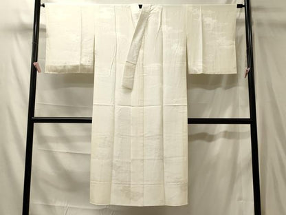 平和屋着物■長襦袢　袷　立波吉祥地紋　正絹　逸品　未使用　CABL0515oy