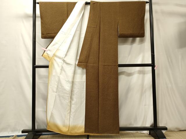 平和屋着物■上質な小紋　露芝文　正絹　逸品　CABL0520oy