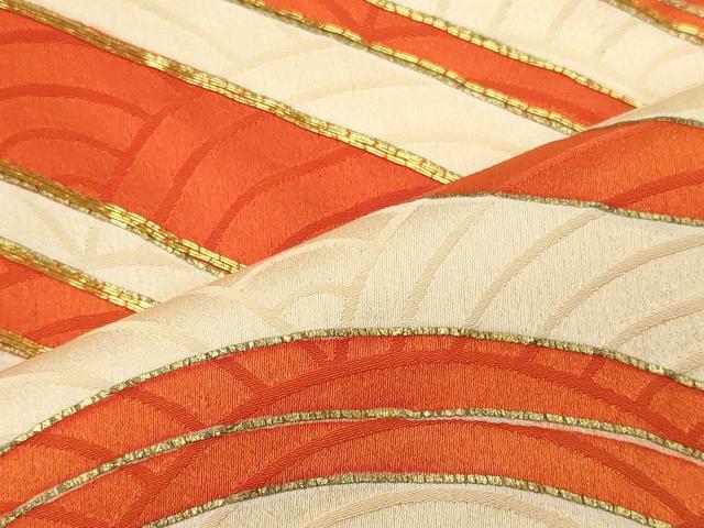 平和屋着物■豪華振袖　駒刺繍　立波文　金彩　正絹　逸品　CABL0527oy