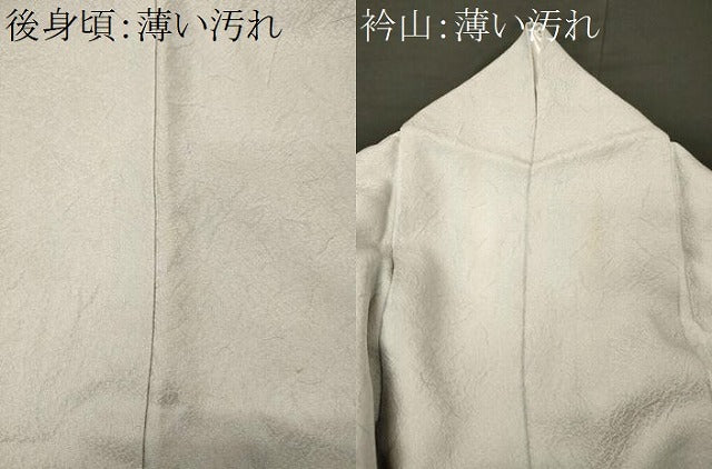 平和屋着物■訪問着　手描き　地紙重ね流水花松文　暈し染め　金彩　正絹　逸品　CABL0534oy