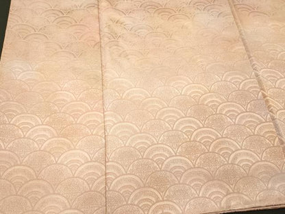 平和屋着物■上質な小紋　青海波地紋　暈し染め　正絹　逸品　CABL0535oy