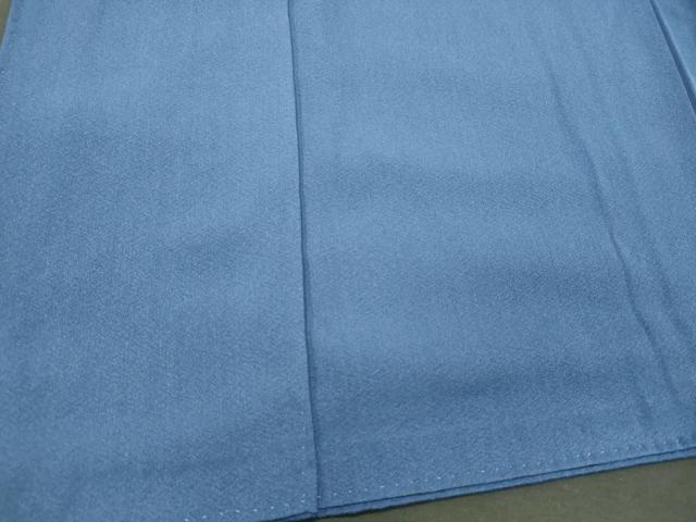 平和屋着物■上質な色無地　瑠璃紺色　正絹　逸品　未使用　CABL0543oy